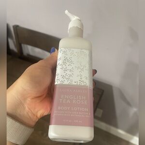 2 Piece Set Laura Ashley English Tea Rose Body Lotion and Body Butter